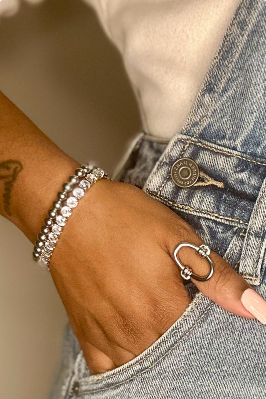Tennis Bracelet -Rhinestone